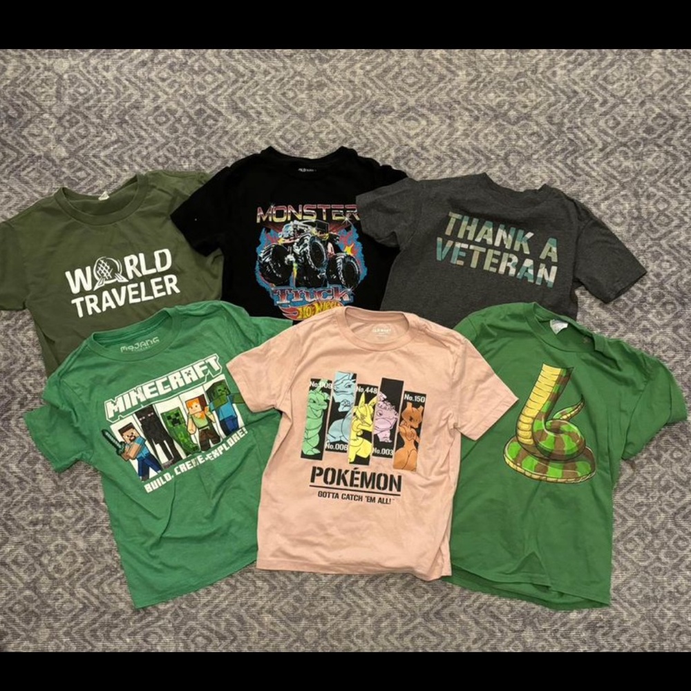 Boys T-Shirt Lot - S/6
